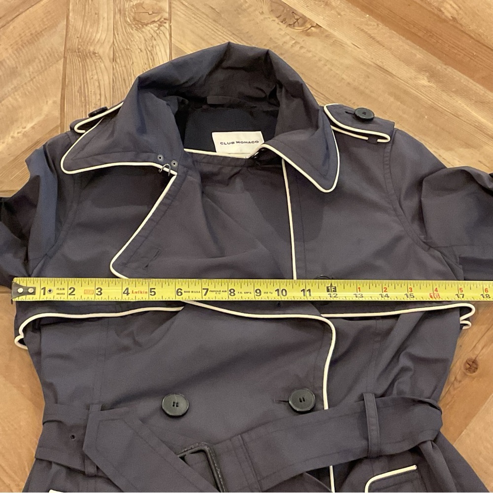 Club Monaco Trench Coat - Picture 7 of 10